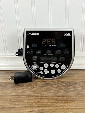 Alesis DM6 Drum Module With power supply Tested Works Great